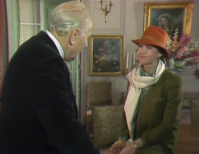 Antonin et Florence Berg (Chantal Nobel) dans Chateauvallon